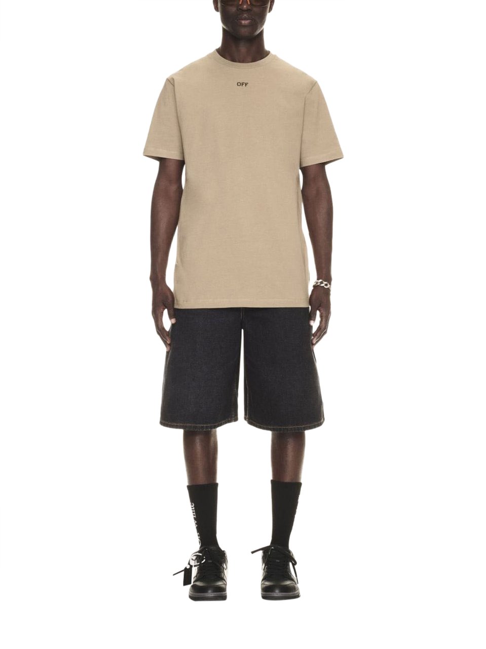 OFF-WHITE T-Shirts And Polos Beige Beige