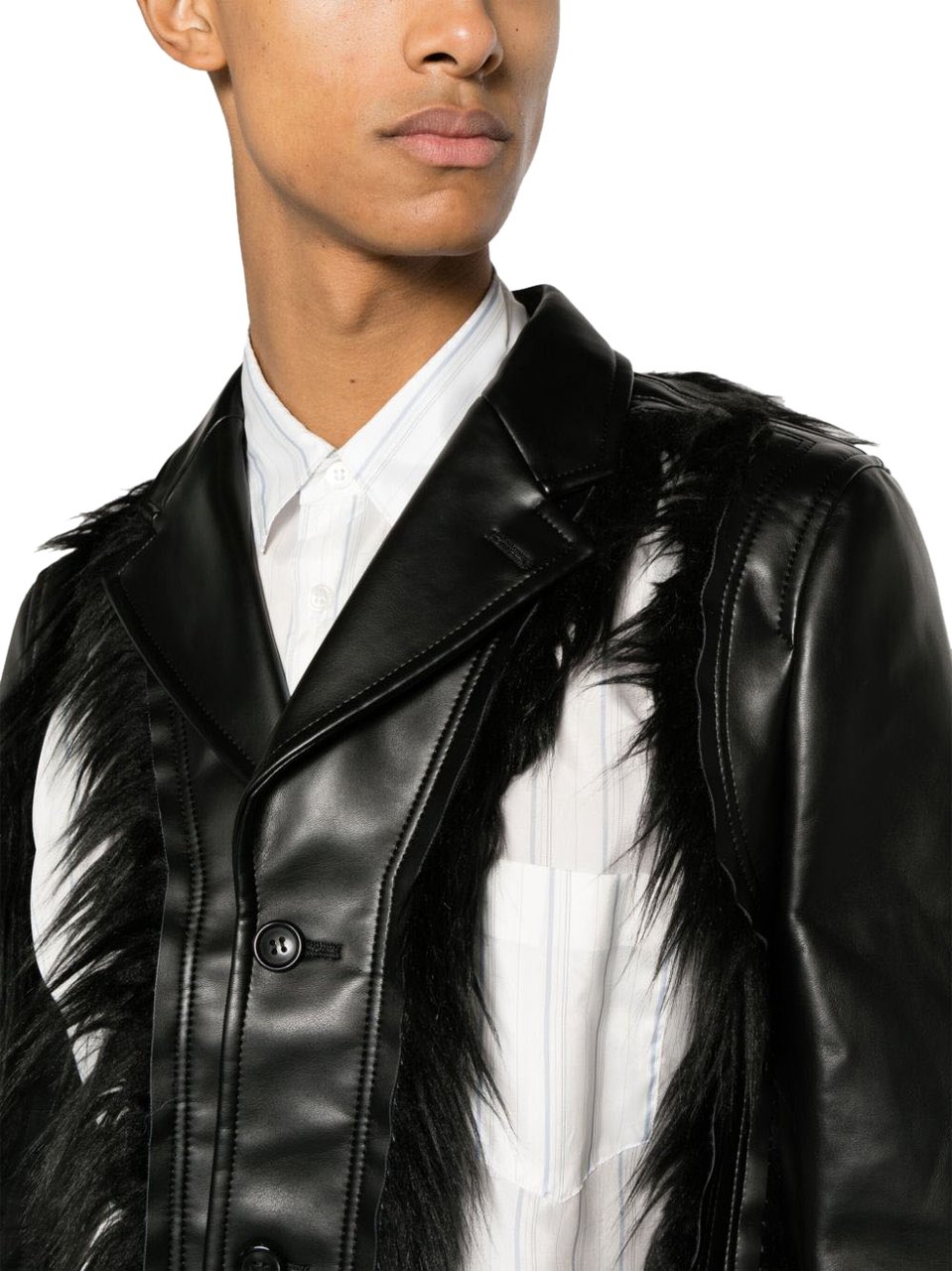 Homme Plus Jackets Black Zwart