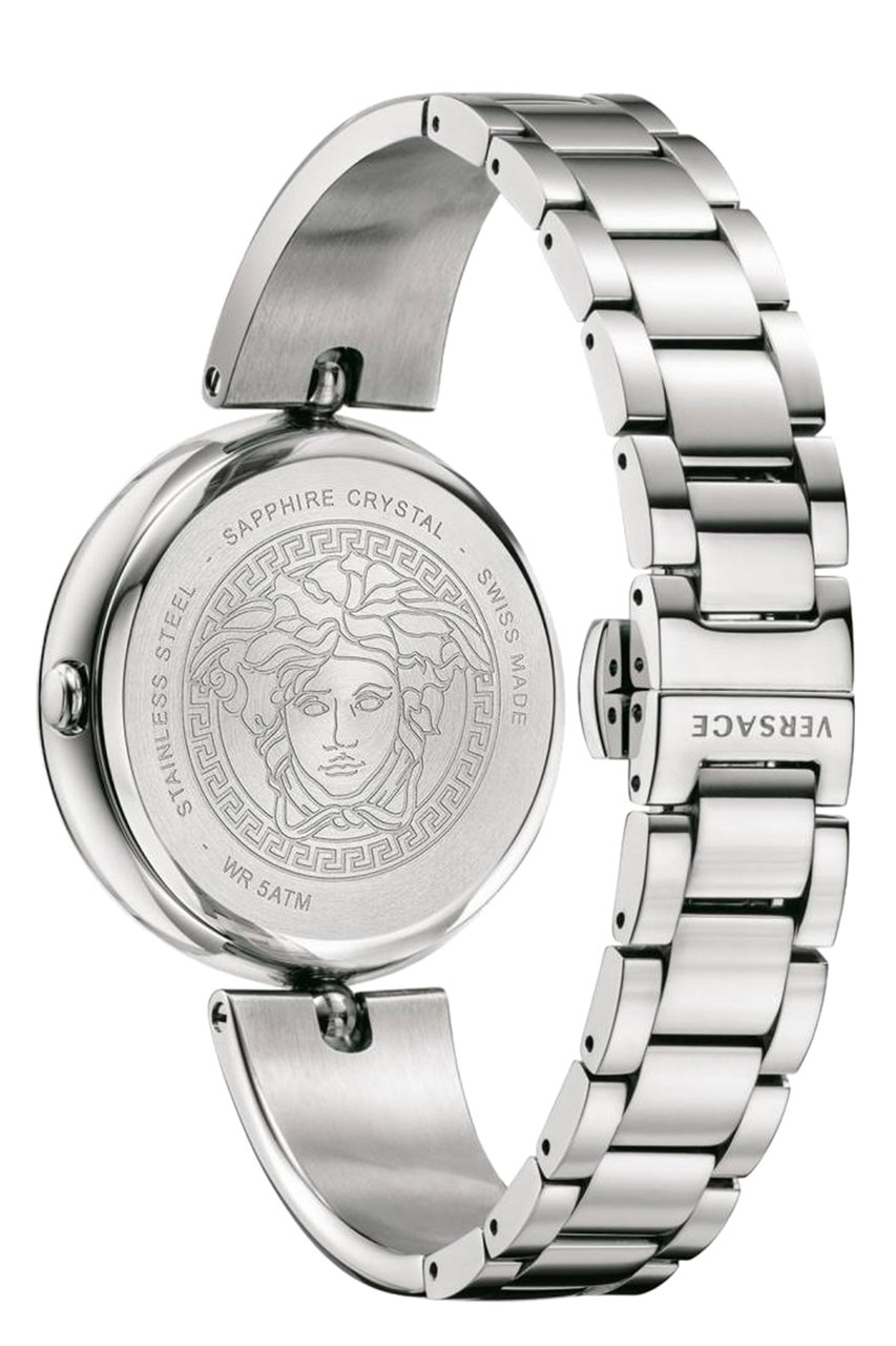Versace VCO090017 Palazzo dames horloge 38 mm Zilver