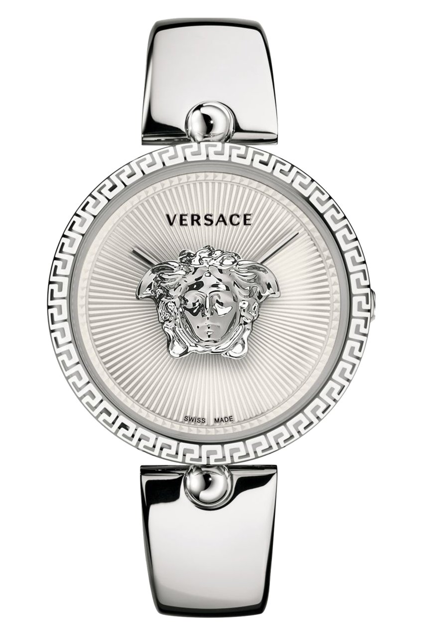 Versace VCO090017 Palazzo dames horloge 38 mm Zilver