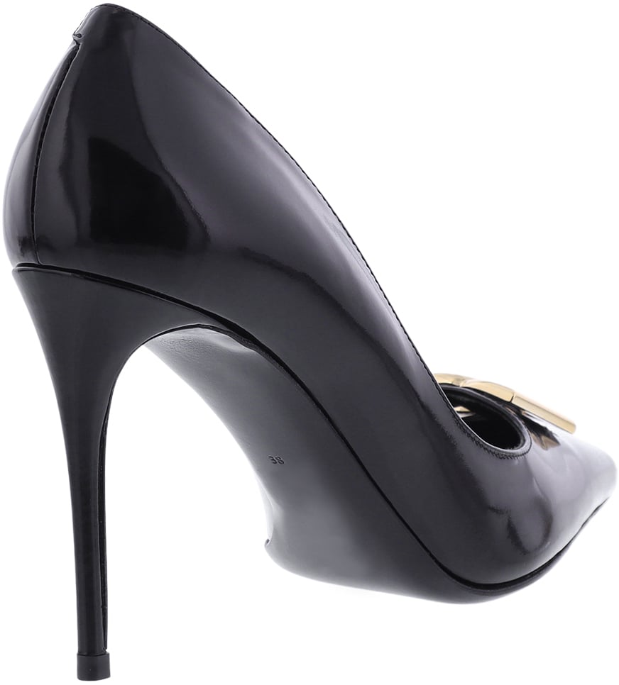 Dolce & Gabbana Dames Polished Pumps Zwart Zwart