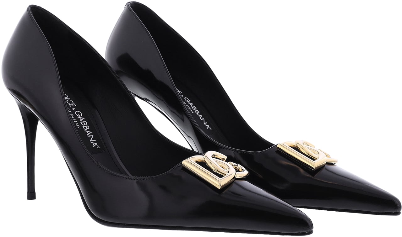 Dolce & Gabbana Dames Polished Pumps Zwart Zwart