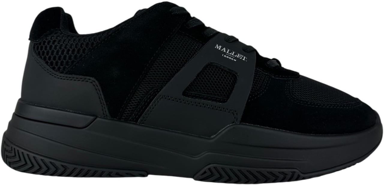 Mallet Heren Sneaker Zwart