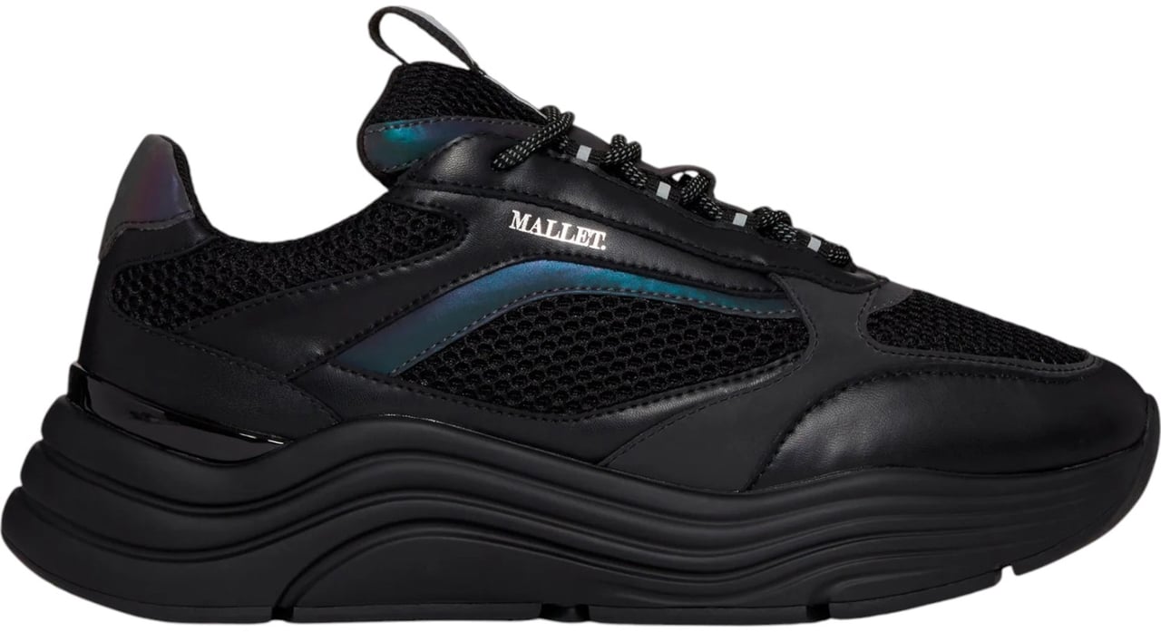 Mallet Heren Sneaker Zwart