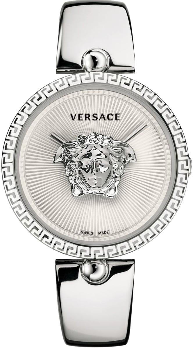 Versace VCO090017 Palazzo dames horloge 38 mm Zilver
