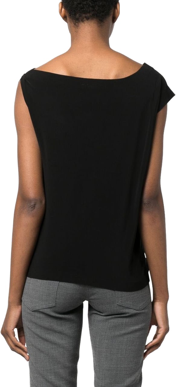 Norma Kamali Top Black Zwart