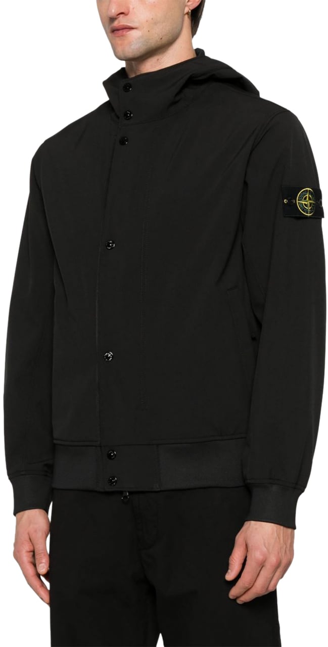 Stone Island Stone Island Coats Black Zwart