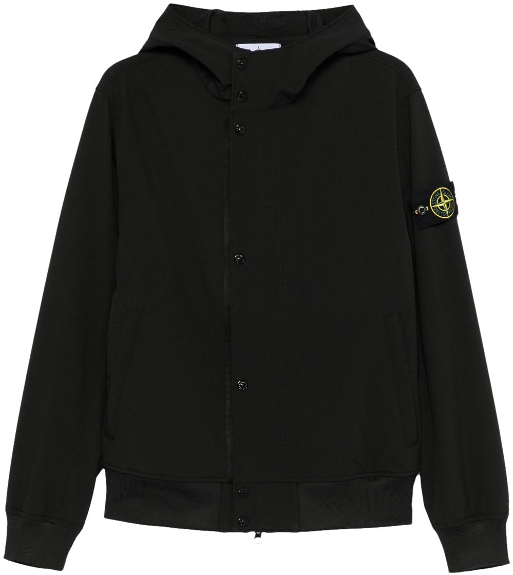 Stone Island Stone Island Coats Black Zwart