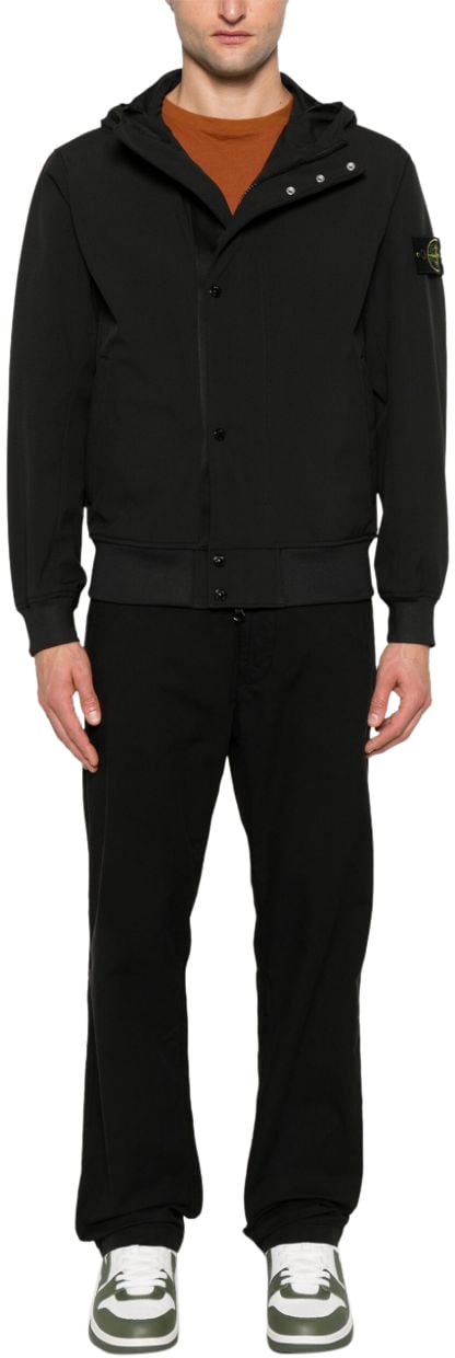 Stone Island Stone Island Coats Black Zwart