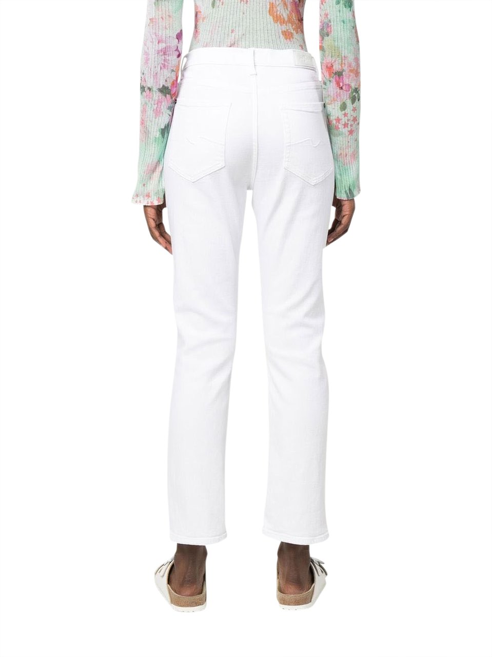 7 For All Mankind Jeans White Wit