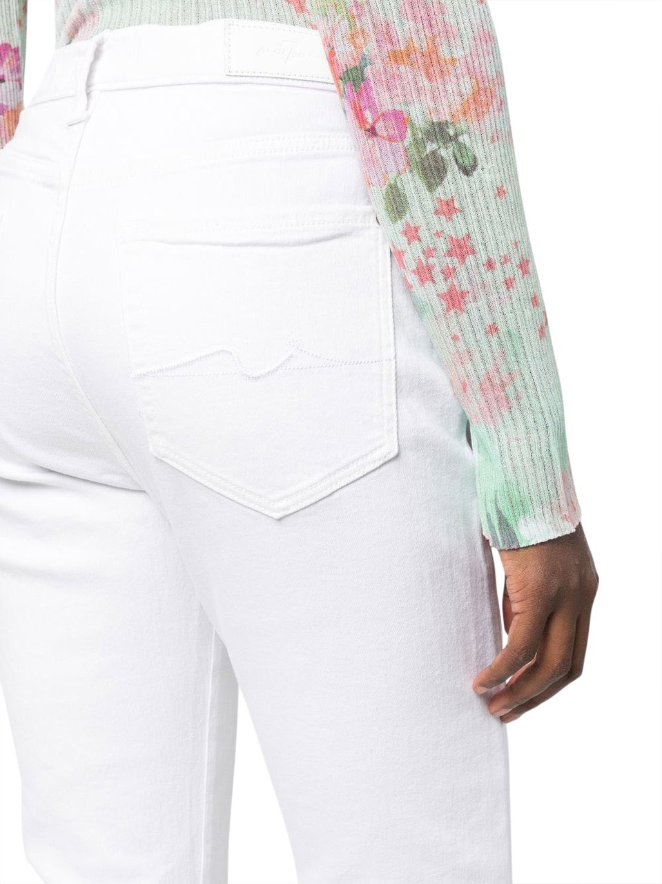 7 For All Mankind Jeans White Wit