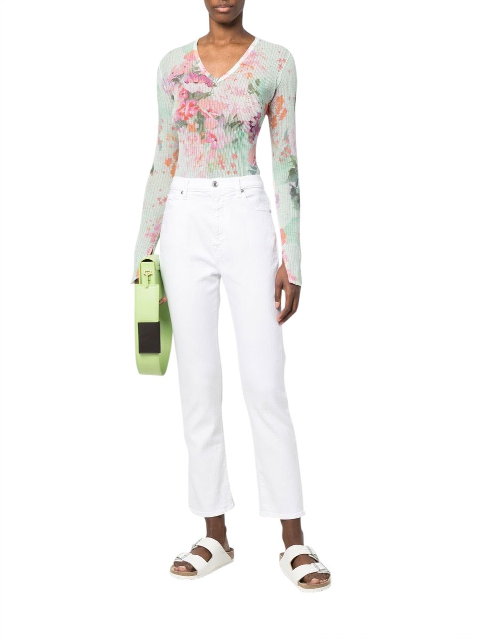 7 For All Mankind Jeans White Wit