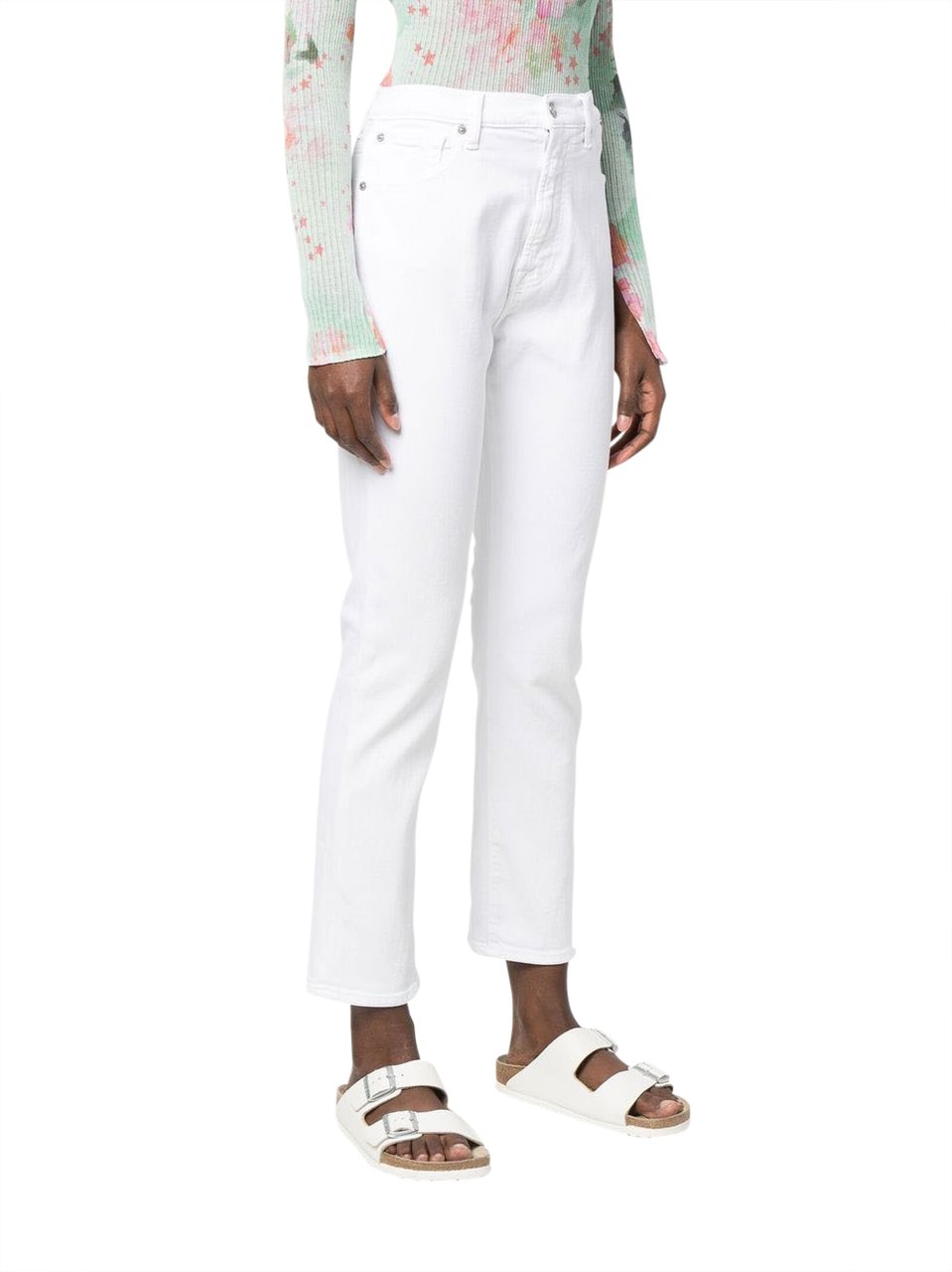 7 For All Mankind Jeans White Wit