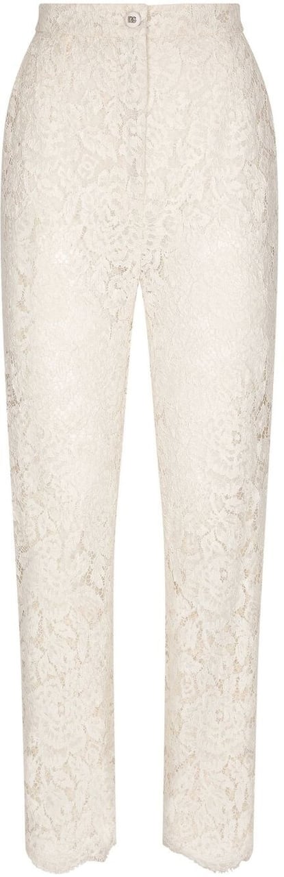 Dolce & Gabbana Trousers White Wit