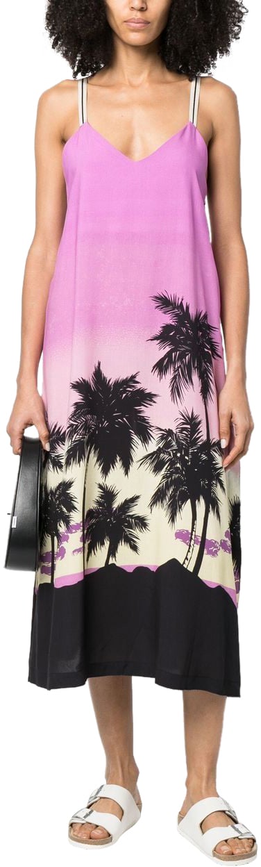 Palm Angels Dresses Purple Paars