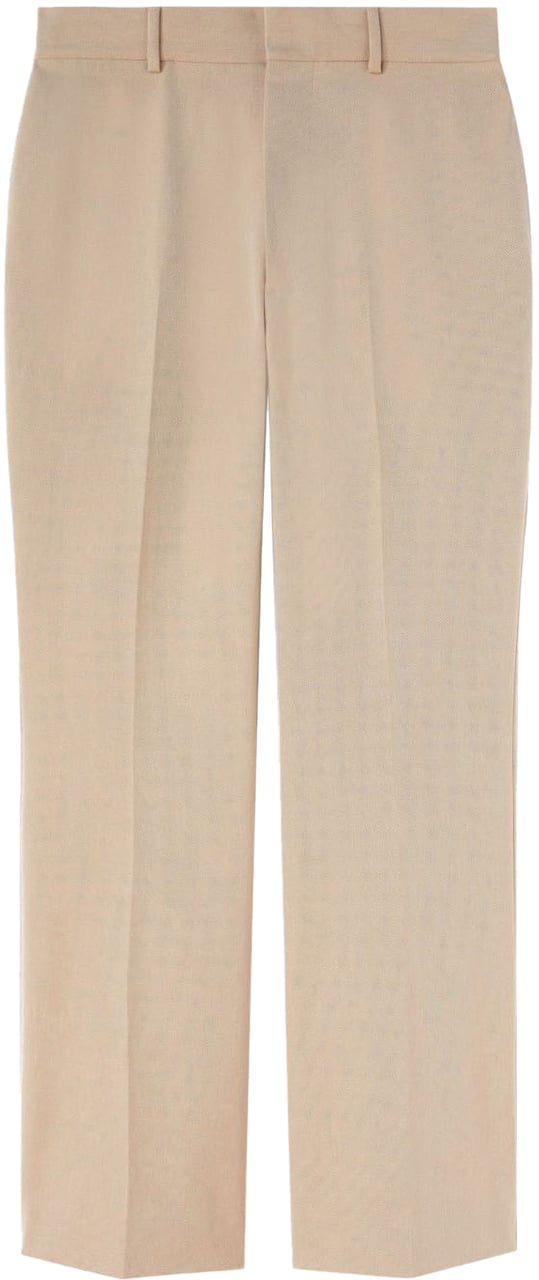 Palm Angels Trousers Beige Beige