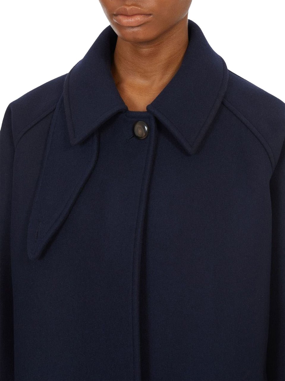 Ferragamo Coats Blue Blauw