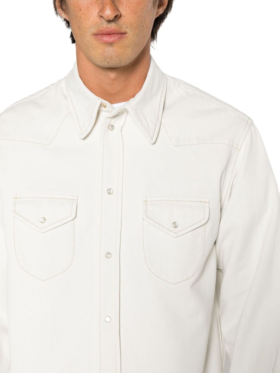 Bally Shirts White Wit