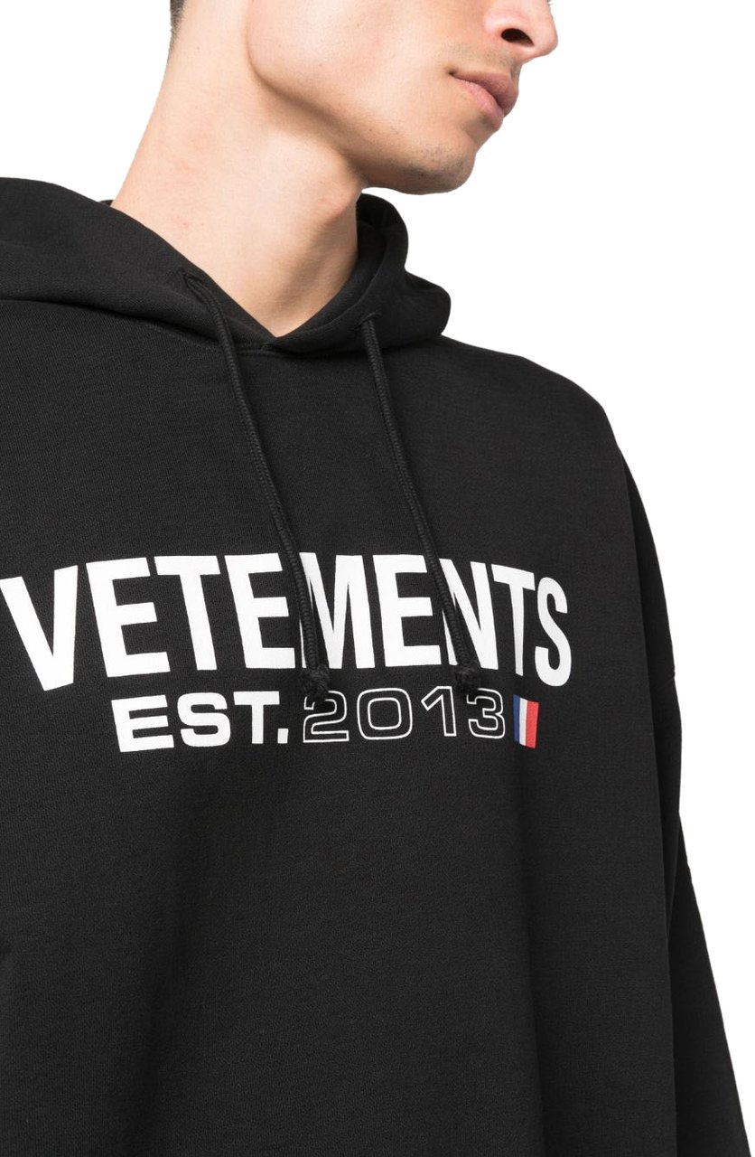 Vetements Sweaters Black Zwart