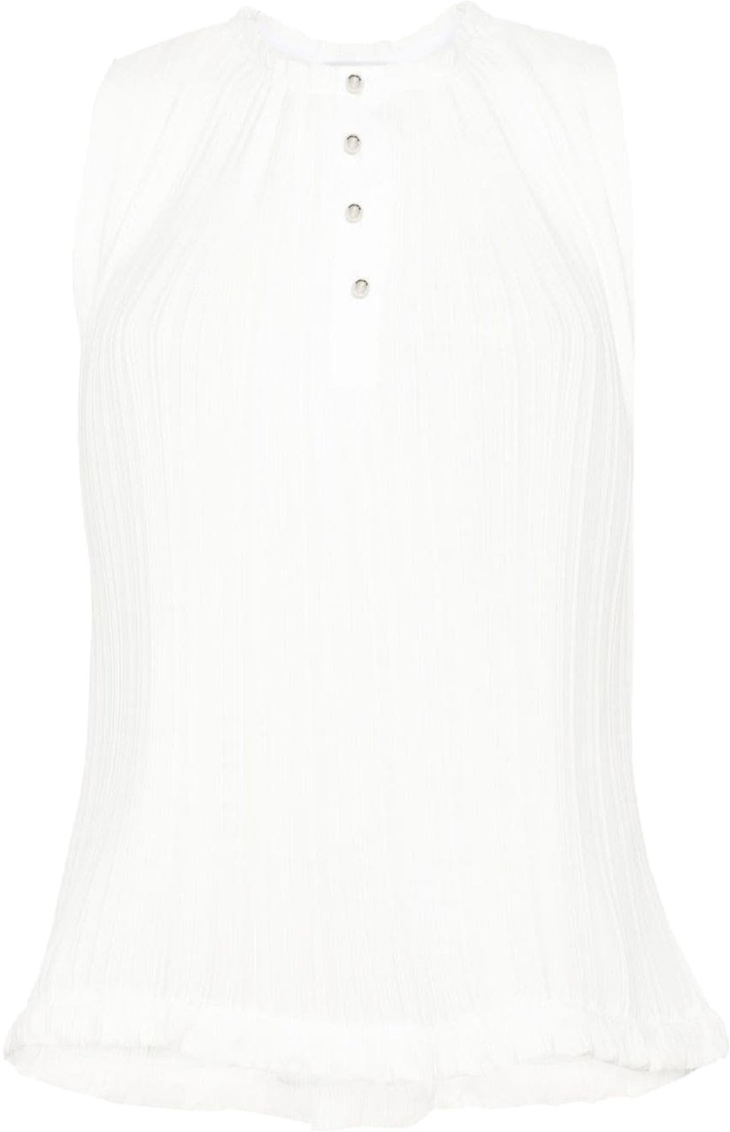 Lanvin Top White Wit