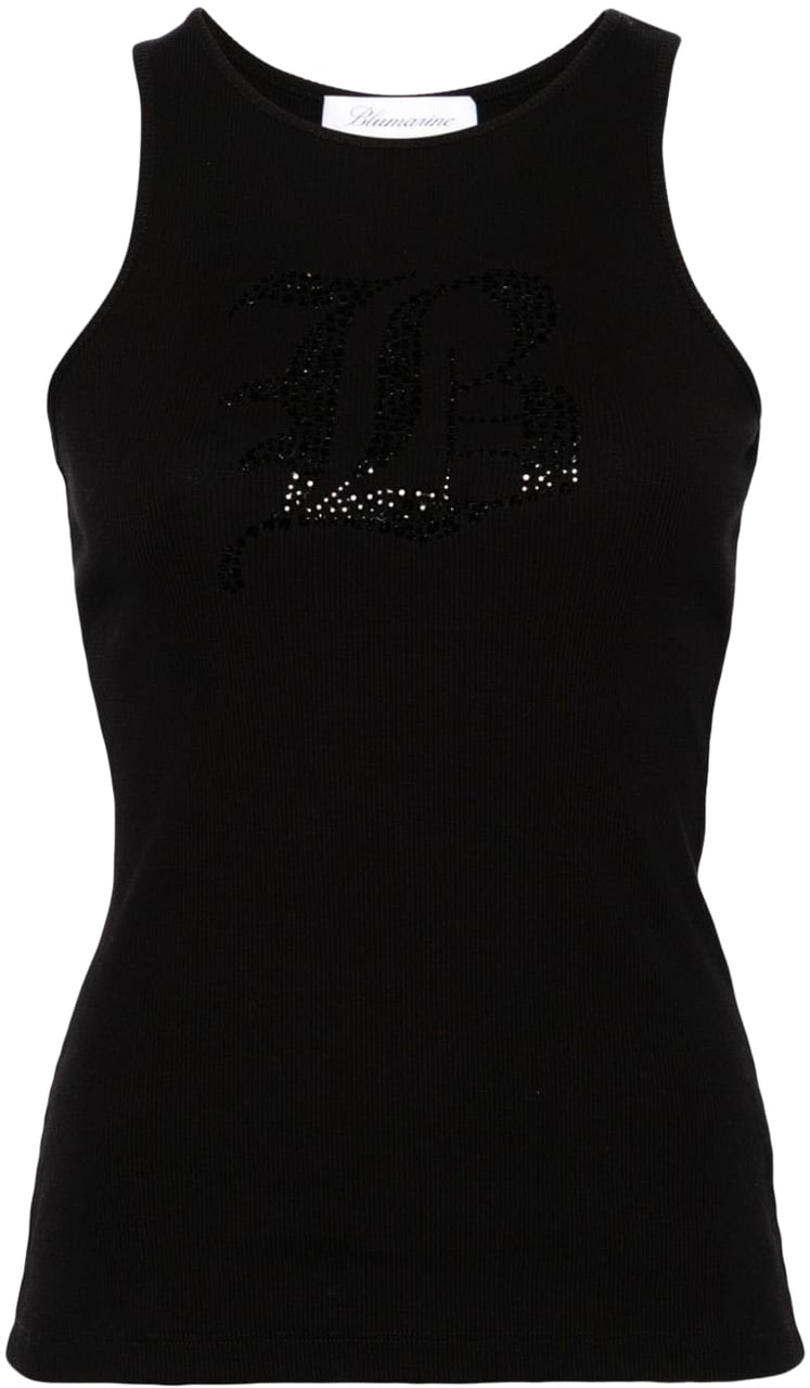Blumarine Top Black Zwart