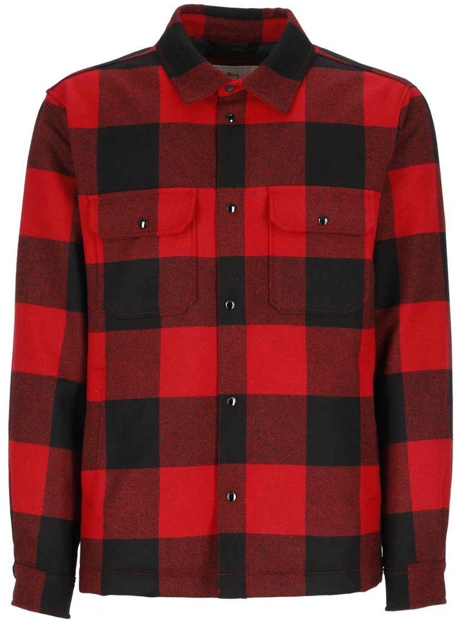 Woolrich Shirts Red Rood