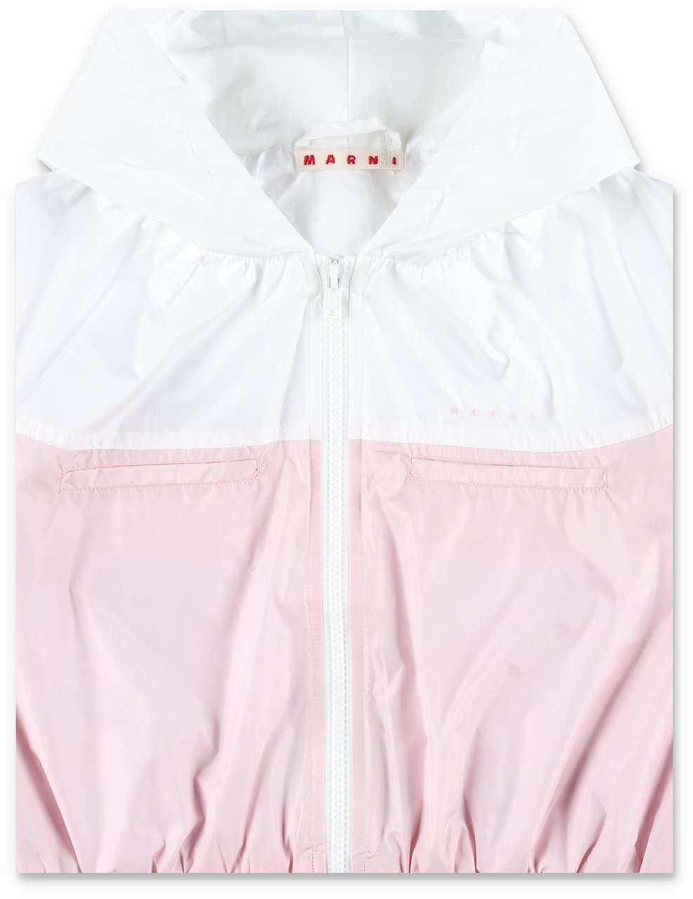Marni Wind Jacket Bicolor Rosa Roze