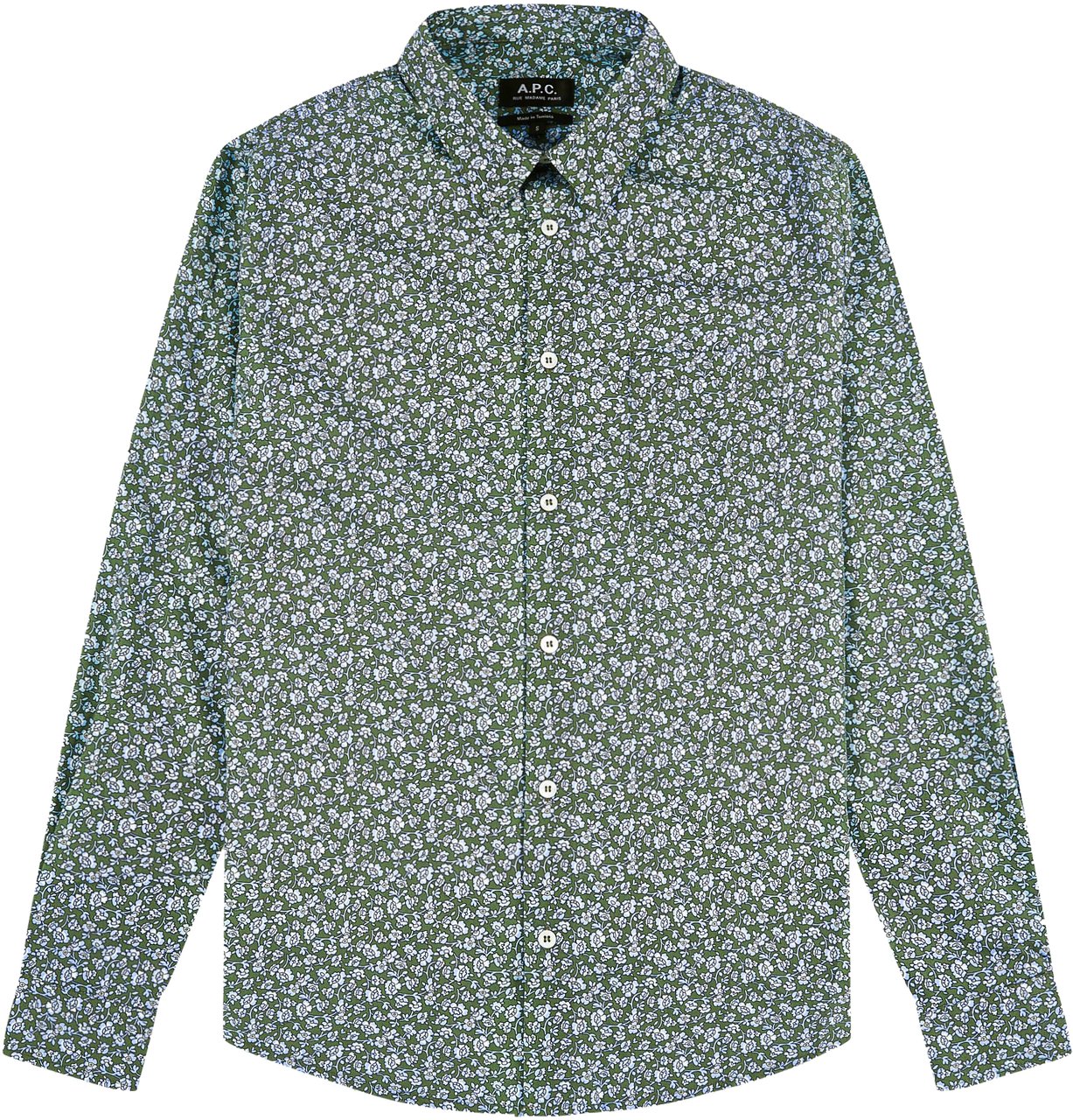 A.P.C. A.P.C. Shirts Vert Groen