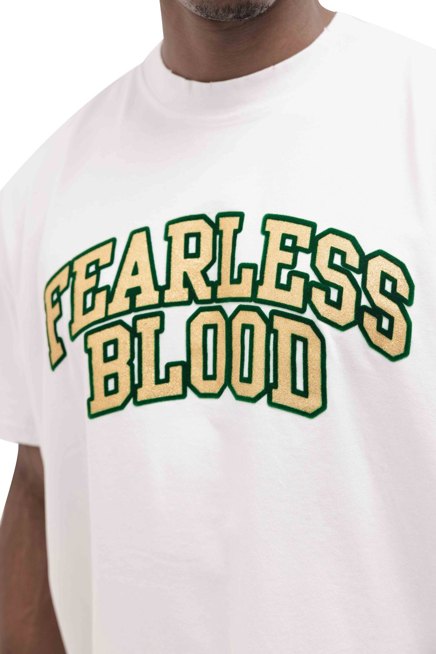 Fearless Blood Fb T-Shirt Wit