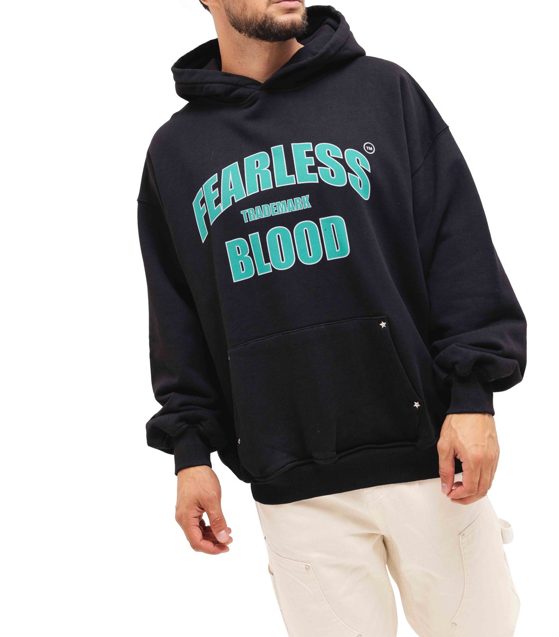 Fearless Blood Fb Hoodie Zwart