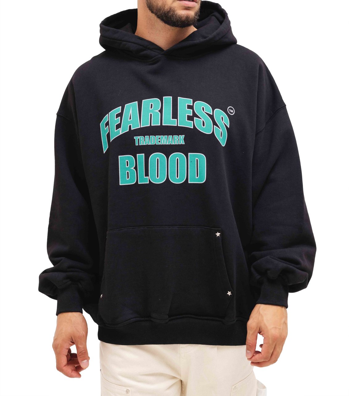 Fearless Blood Fb Hoodie Zwart