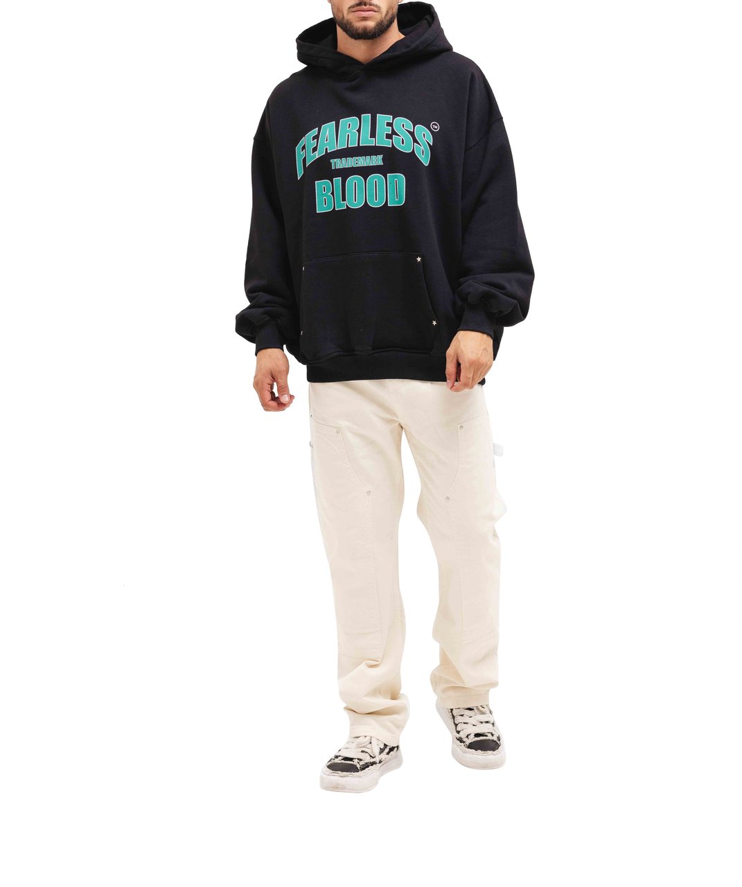 Fearless Blood Fb Hoodie Zwart