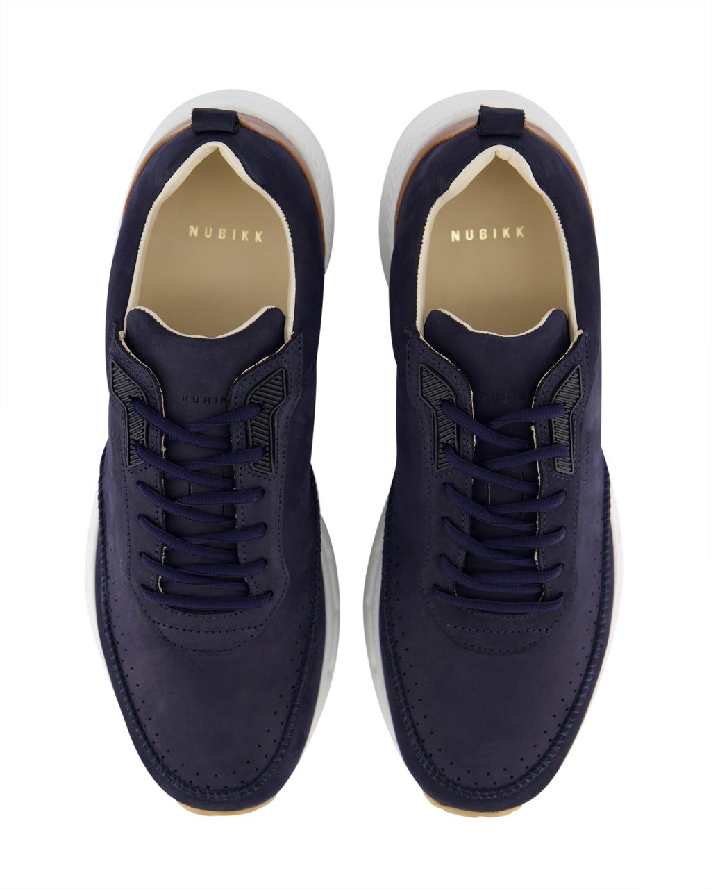 Nubikk Heren Oberon Reese Sneaker Blauw Blauw