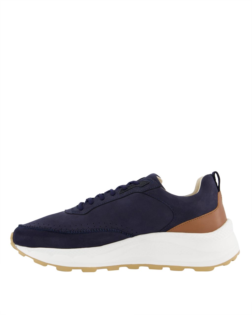 Nubikk Heren Oberon Reese Sneaker Blauw Blauw
