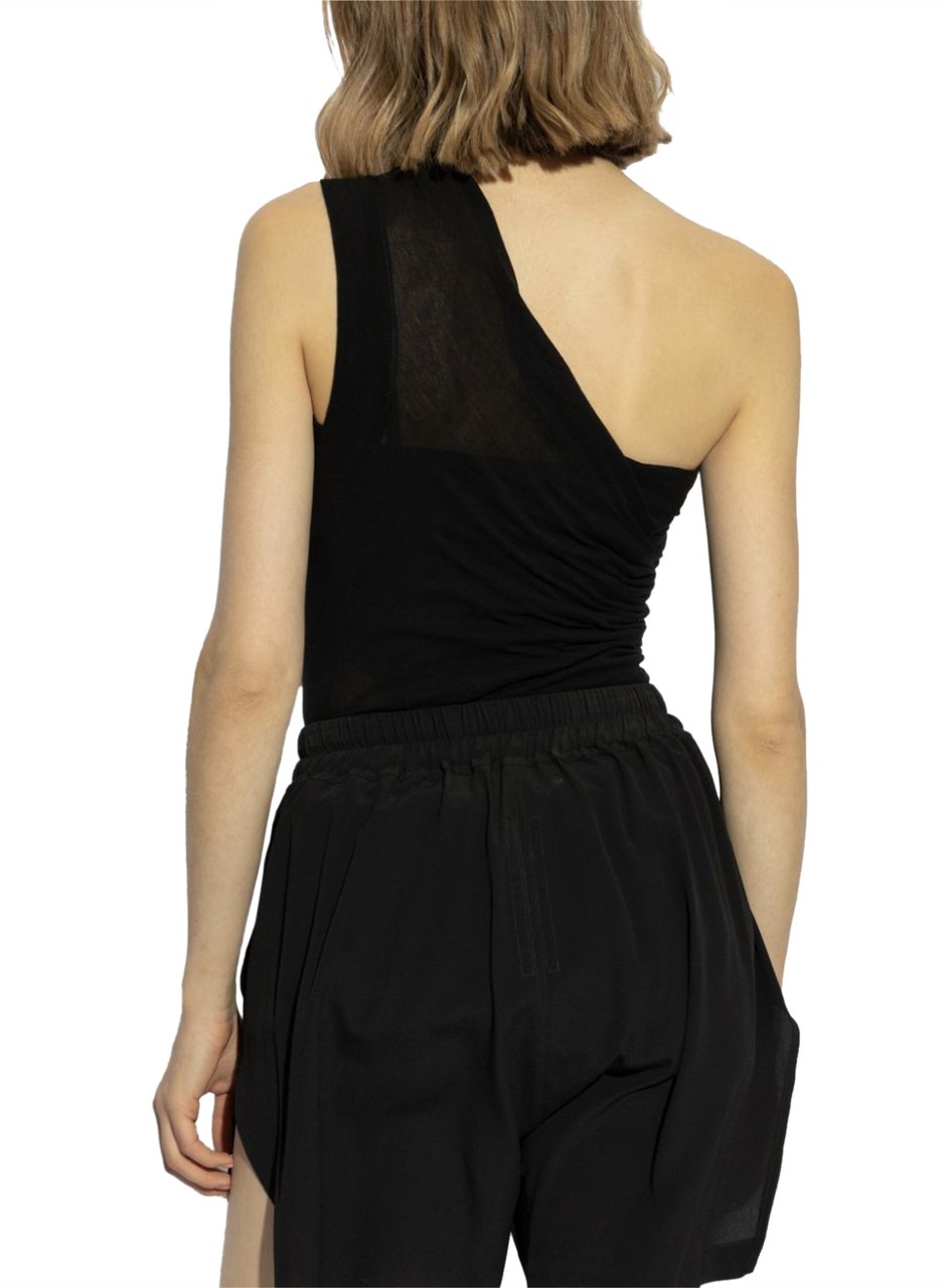 Rick Owens Top Hollywood Banana T Black Zwart