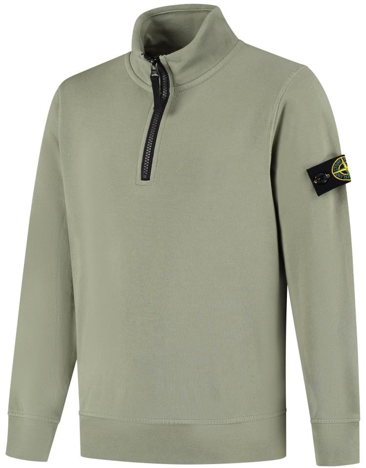 Stone Island Junior Ls Polo Groen