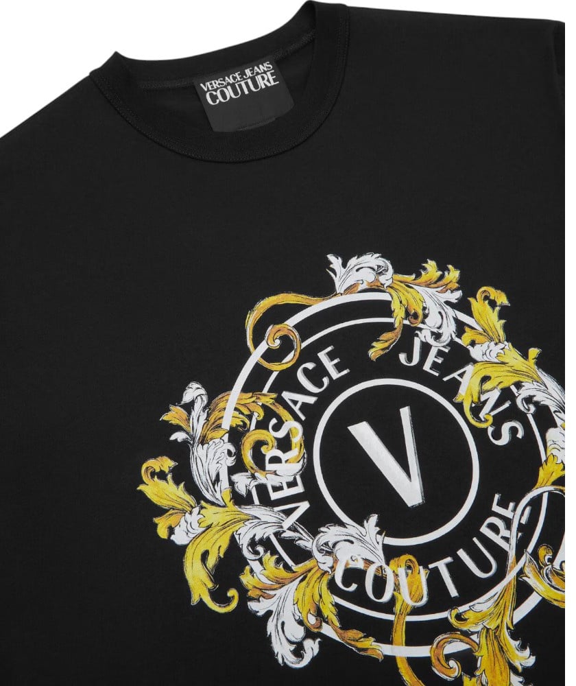 Versace Jeans Couture Dames T-shirt Zwart