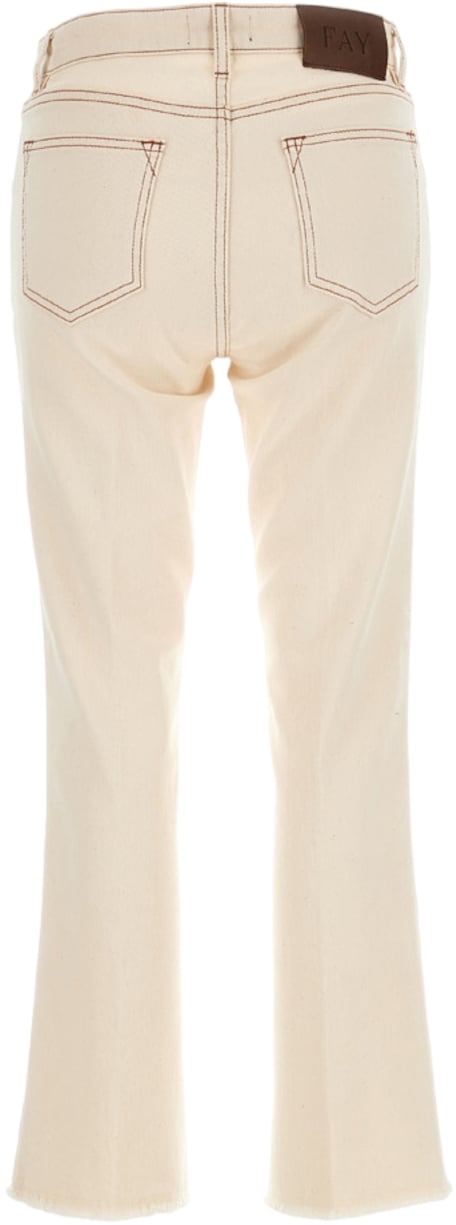 Fay Jeans Beige Beige