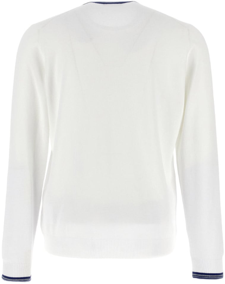 Fay Sweaters White Wit