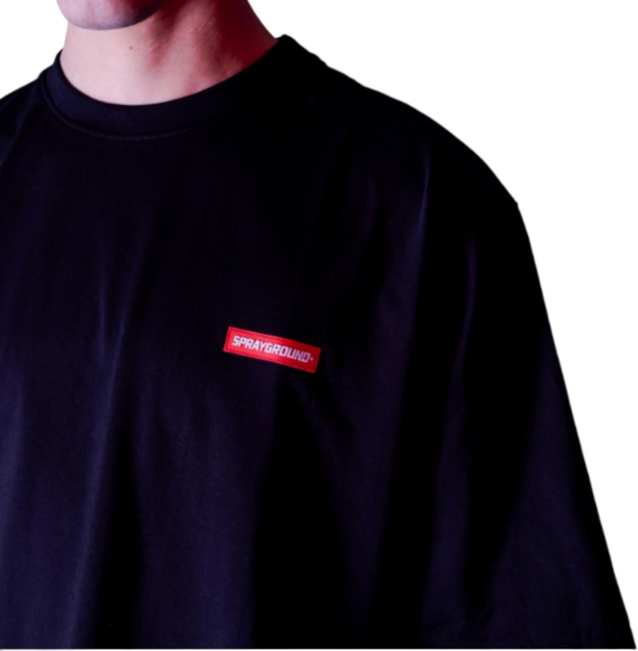 Sprayground T-Shirts And Polos Black Zwart