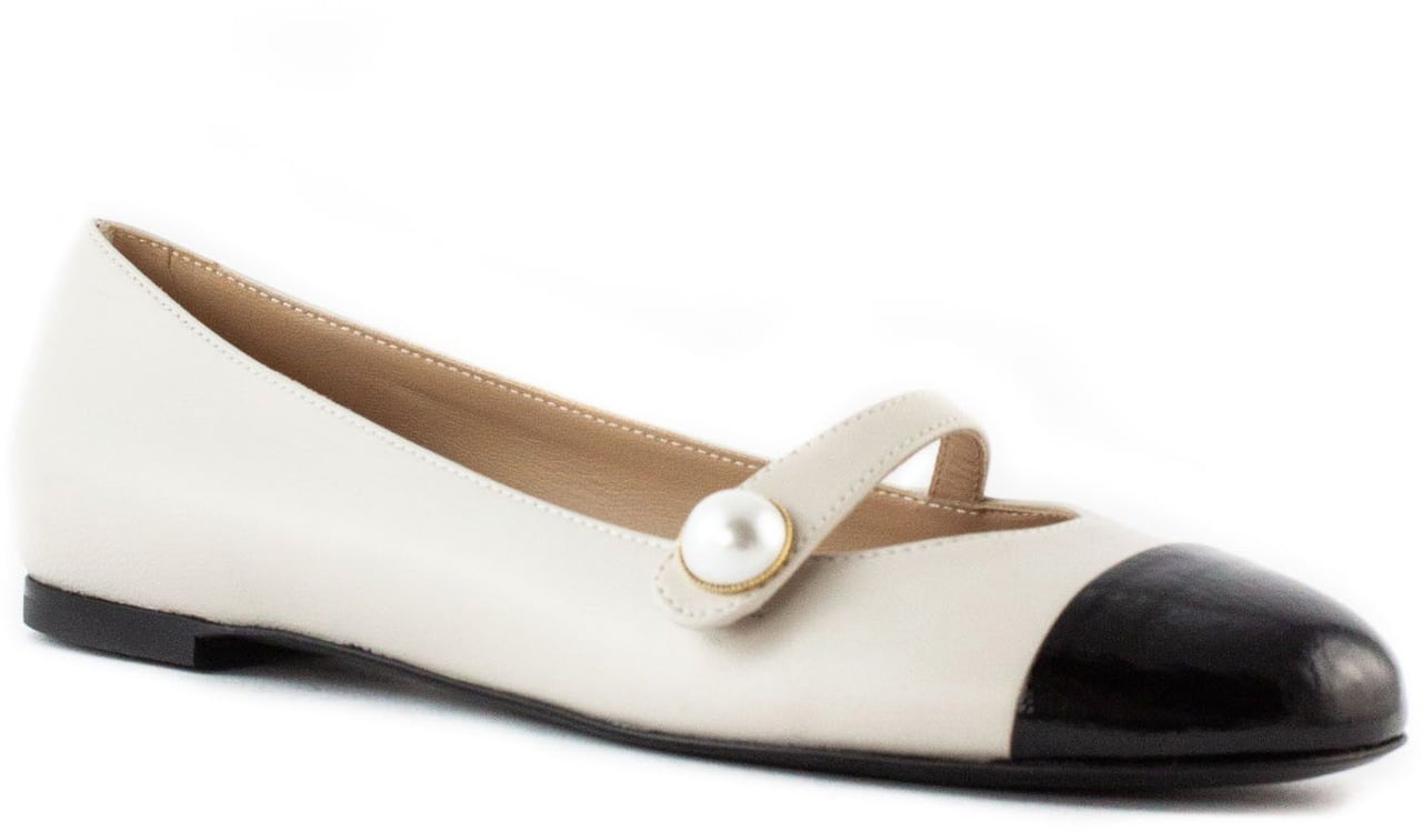 Roberto Festa Flat Shoes White Wit
