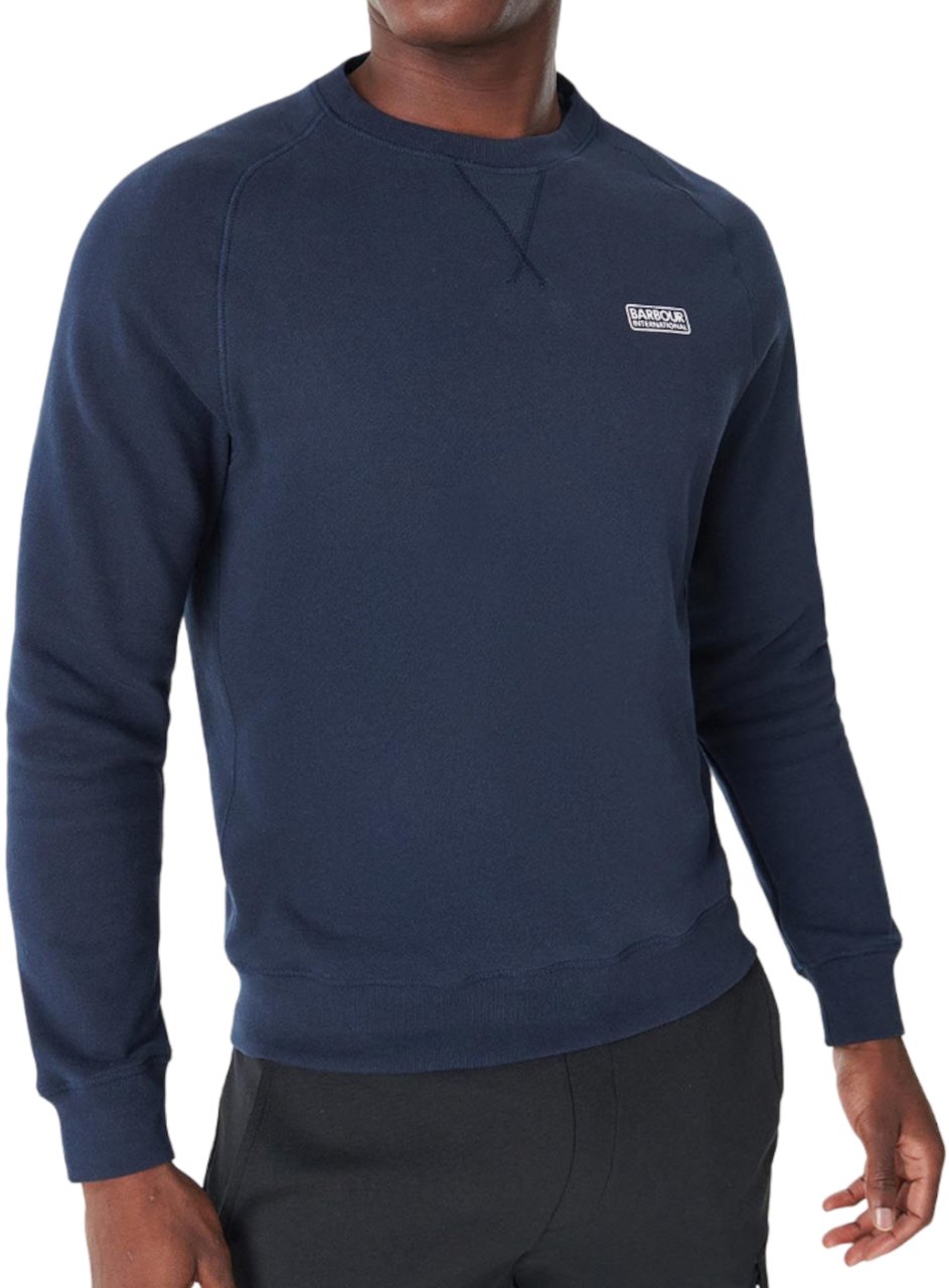 Barbour Sweaters Blue Blauw