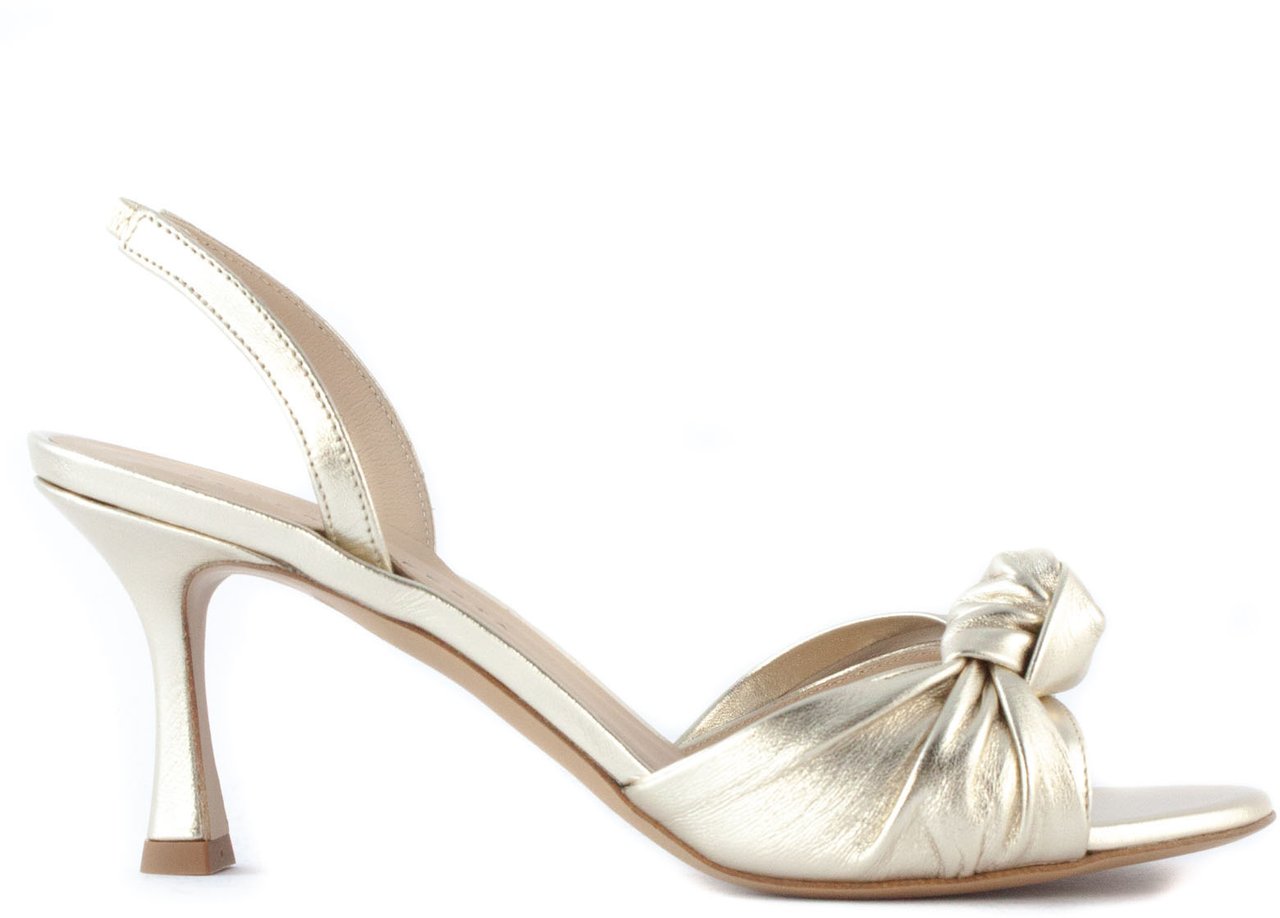 Roberto Festa Flat Shoes Platinum Zilver