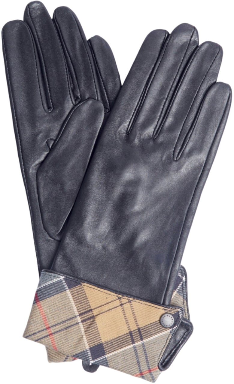 Barbour Gloves Black Zwart