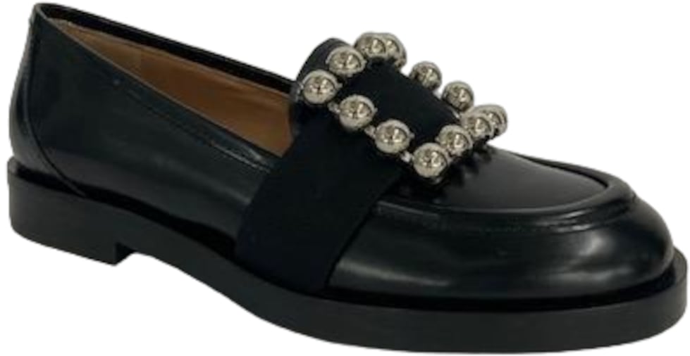 Roberto Festa Flat Shoes Black Zwart