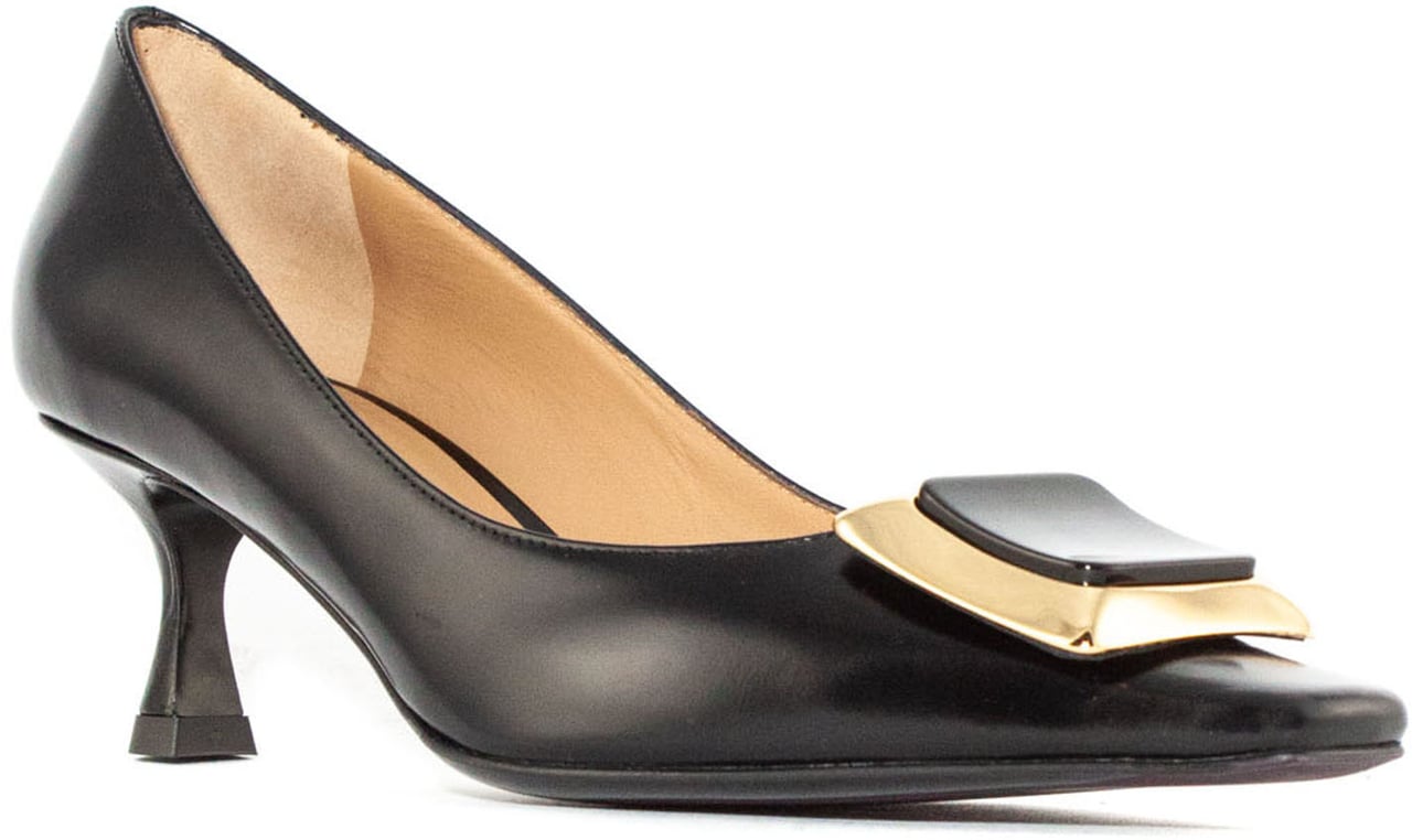 Roberto Festa With Heel Black Zwart