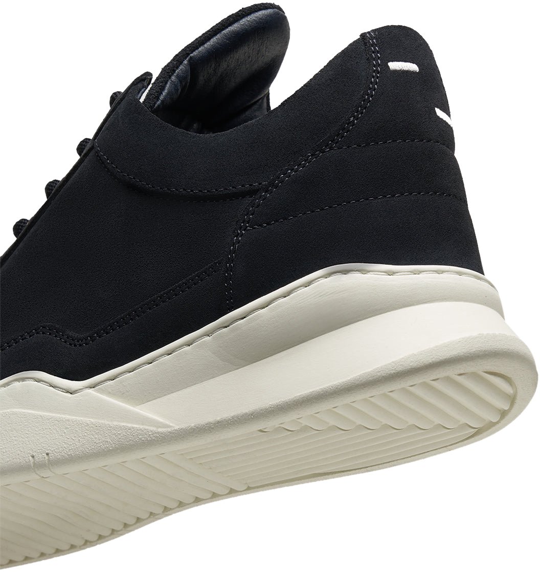 Filling Pieces Low Top Ghost Navy / White Blauw