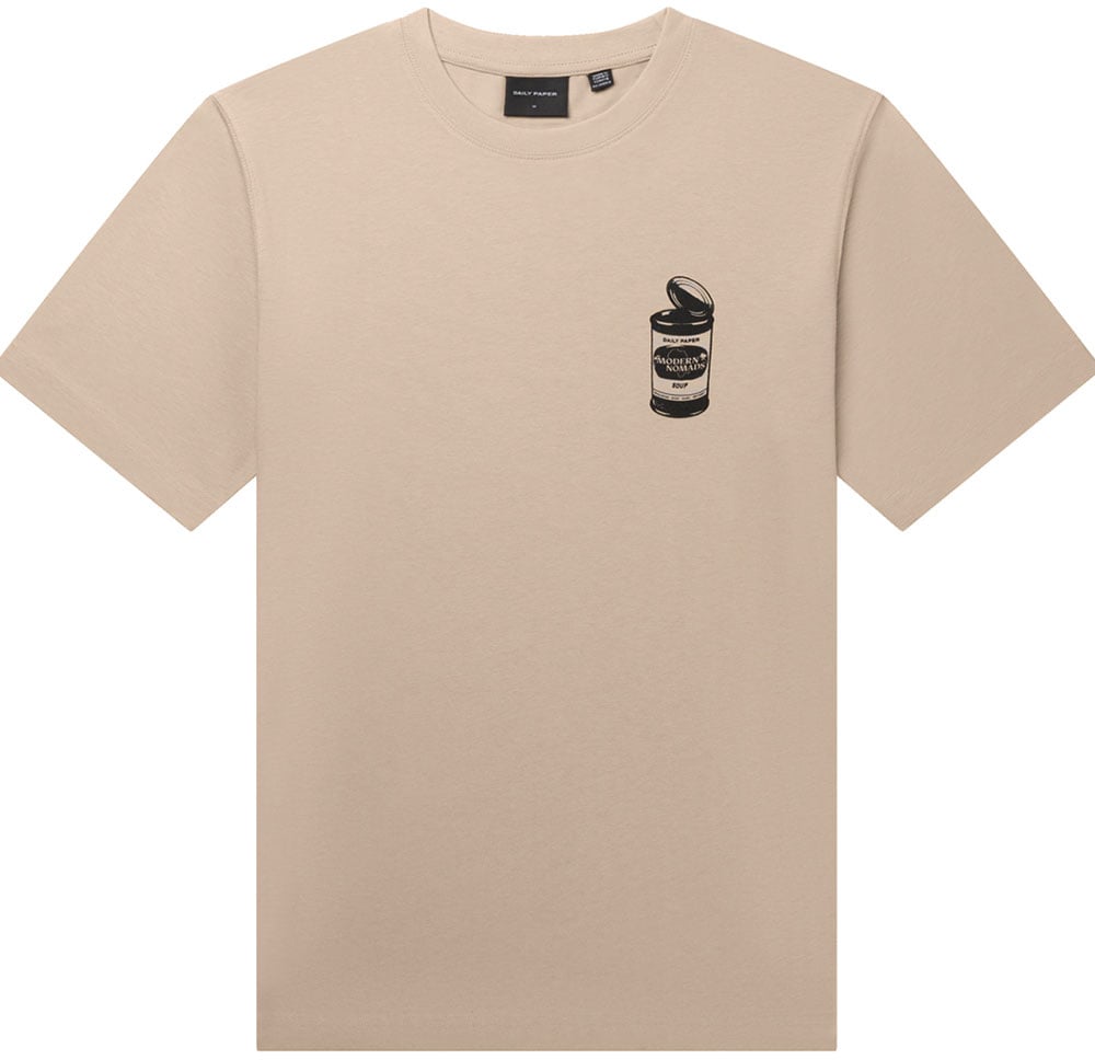 Daily Paper t shirt soup daily paper Beige