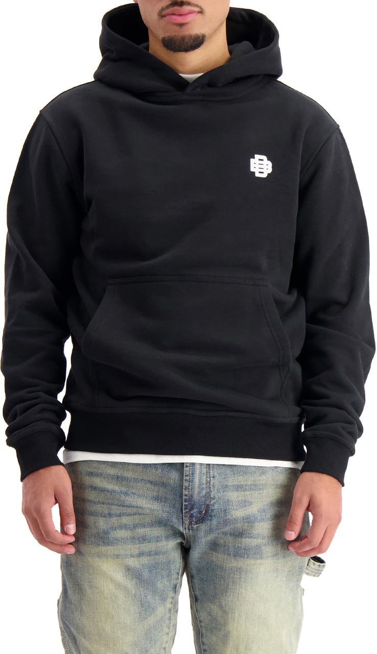 Black Bananas Mono Relax Hoodie Zwart