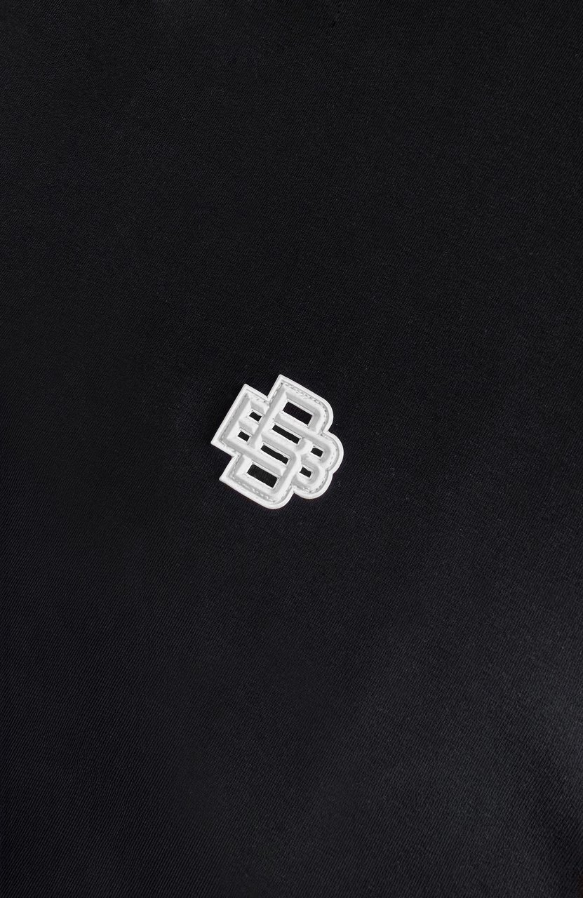 Black Bananas Mono Relax Hoodie Zwart